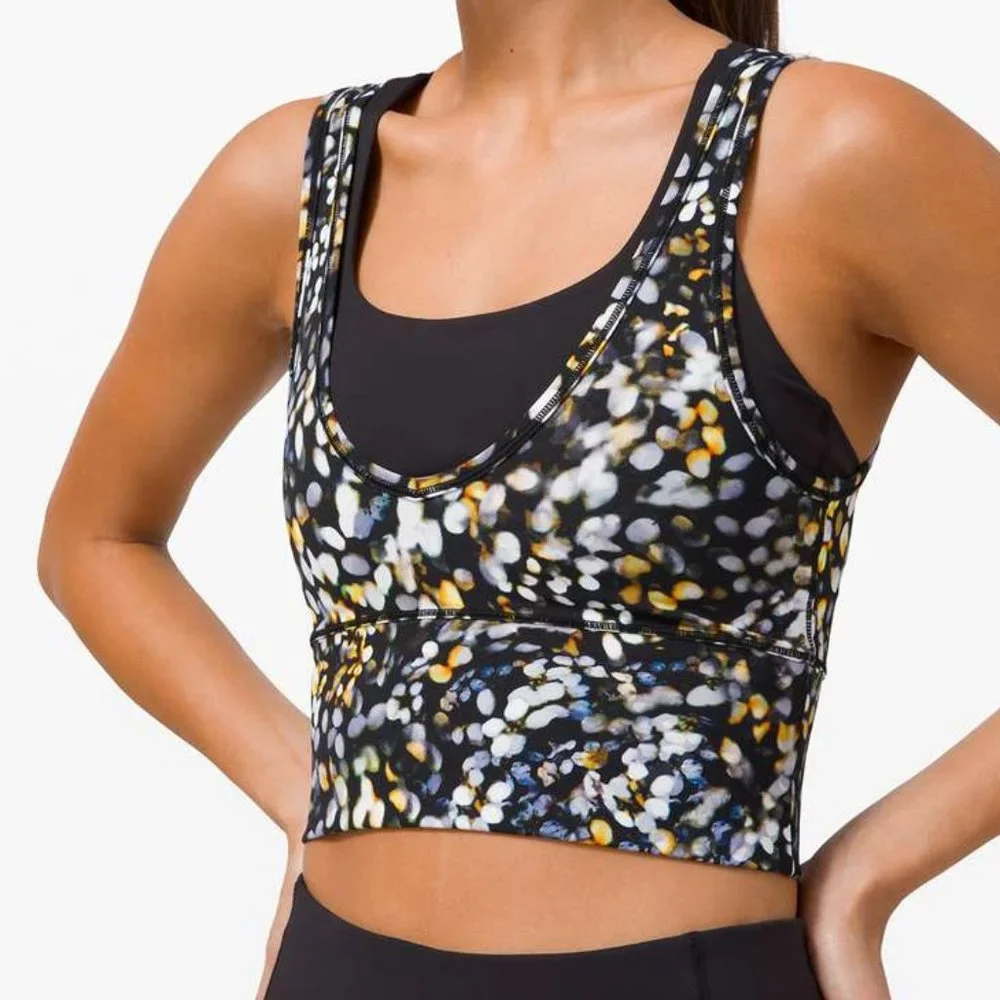 NEW Lululemon Power Pivot Tank Metropolis Glow Multi size 4 - Picture 1 of 10